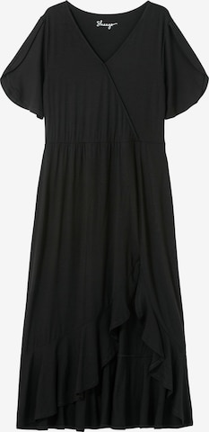 SHEEGO Φόρεμα σε μαύρο: μπροστά