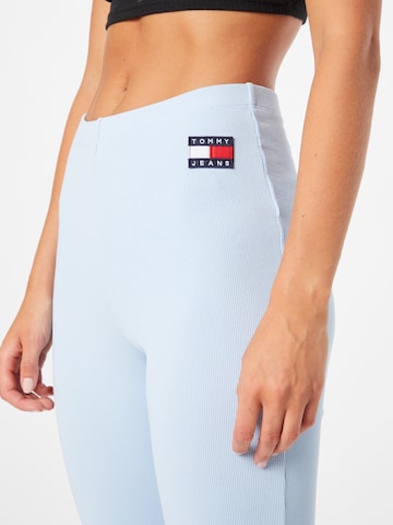 Evazați Leggings de la Tommy Jeans pe albastru