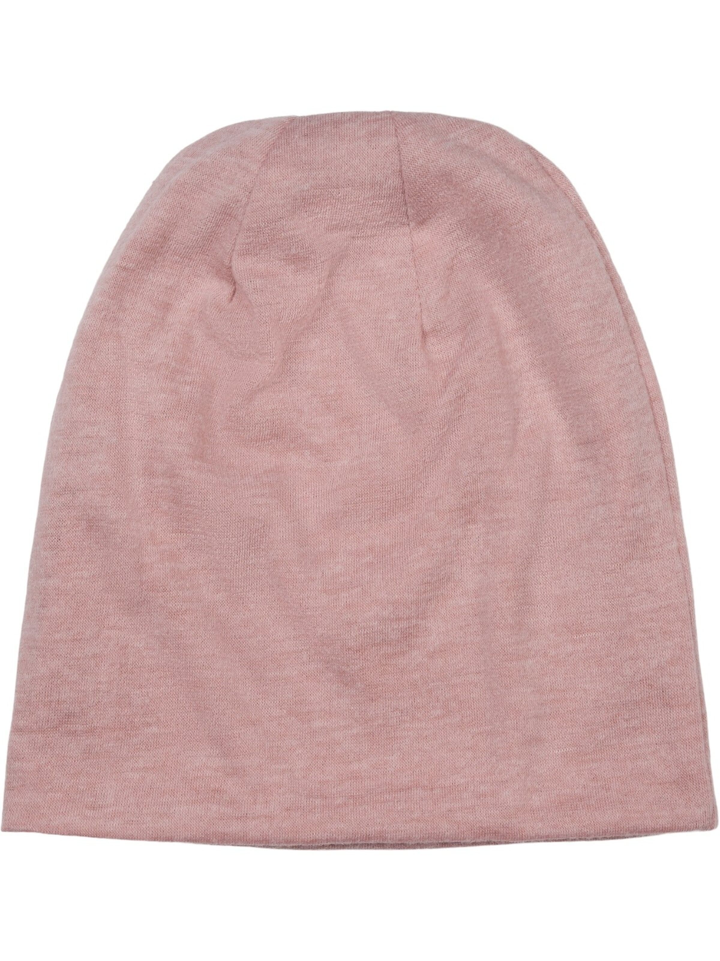 styleBREAKER Mütze 'Feinstrick Beanie Meliert'‌‌‌‌‌‌ in Pink