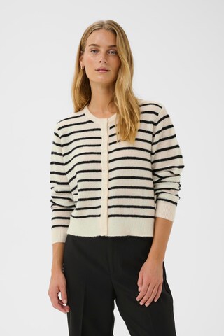 Part Two Gebreid vest 'Linika' in Beige