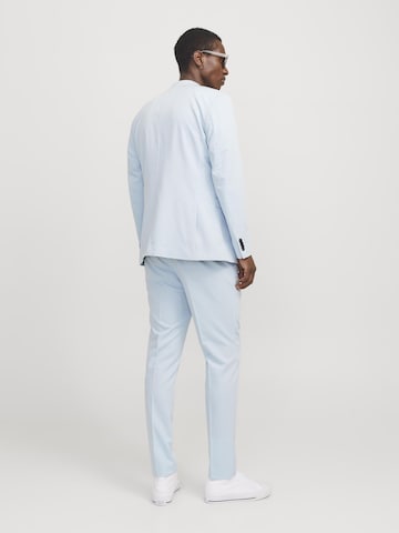 JACK & JONES Slimfit Hlače na rob 'JPRFranko' | modra barva