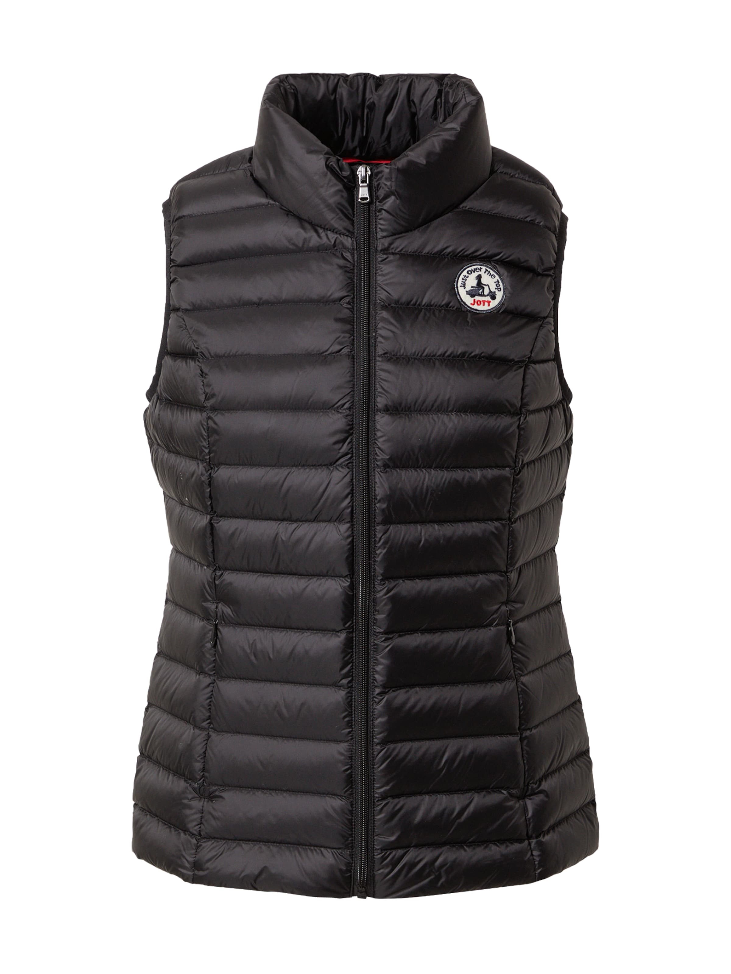 JOTT Weste 'Seda' in Schwarz: Vorderseite