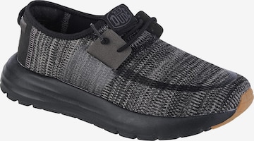 HEY DUDE Platform trainers 'Hey Dude Sirocco' in Black: front