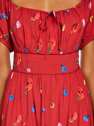 BIG STAR Dress 'ROKSI' in Red