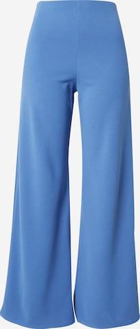 SISTERS POINT Wide leg Broek 'GLUT' in Blauw: voorkant