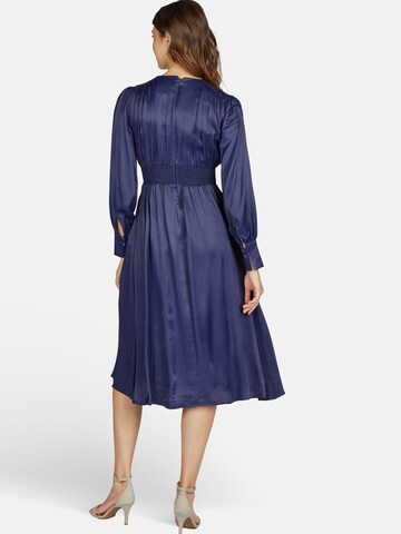 Robe de cocktail KLEO en bleu