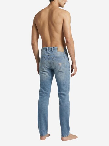 Slimfit Jeans 'FINNLEY' di GUESS in blu
