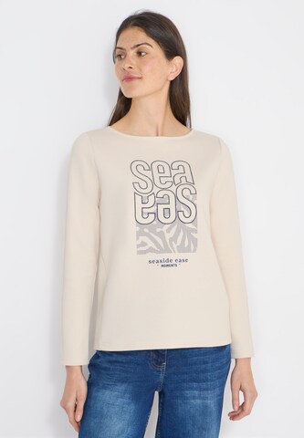 CECIL Shirt in Beige: front