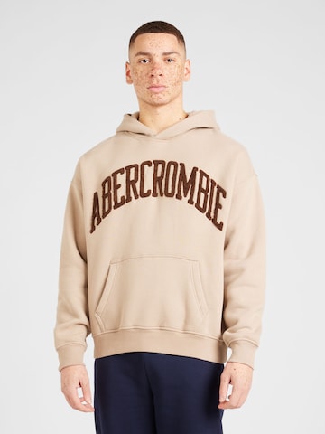 Abercrombie & Fitch - Sweatshirt em castanho: frente