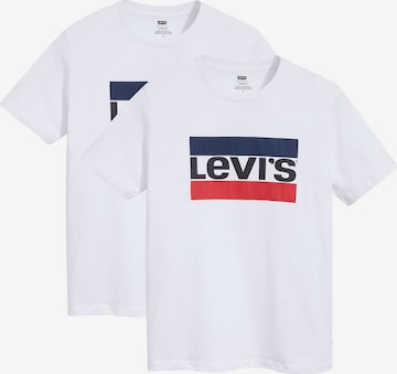 T-Shirt LEVI'S ® en blanc : devant