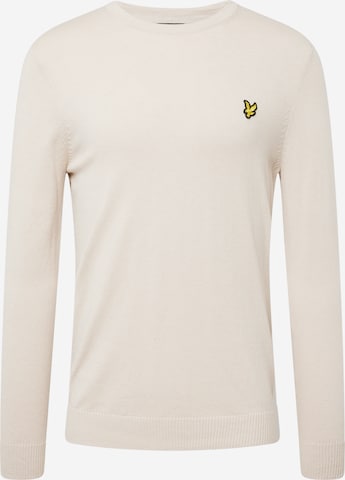 Lyle & Scott Trui in Grijs: voorkant