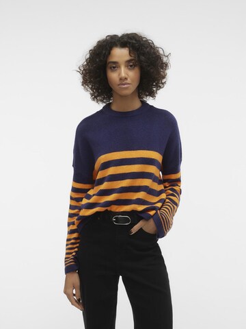 Pull-over VERO MODA en bleu : devant