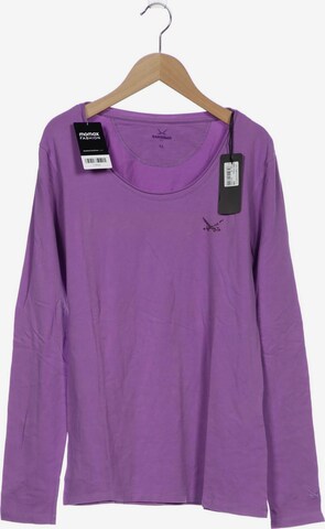 SANSIBAR Langarmshirt XL in Lila: predná strana