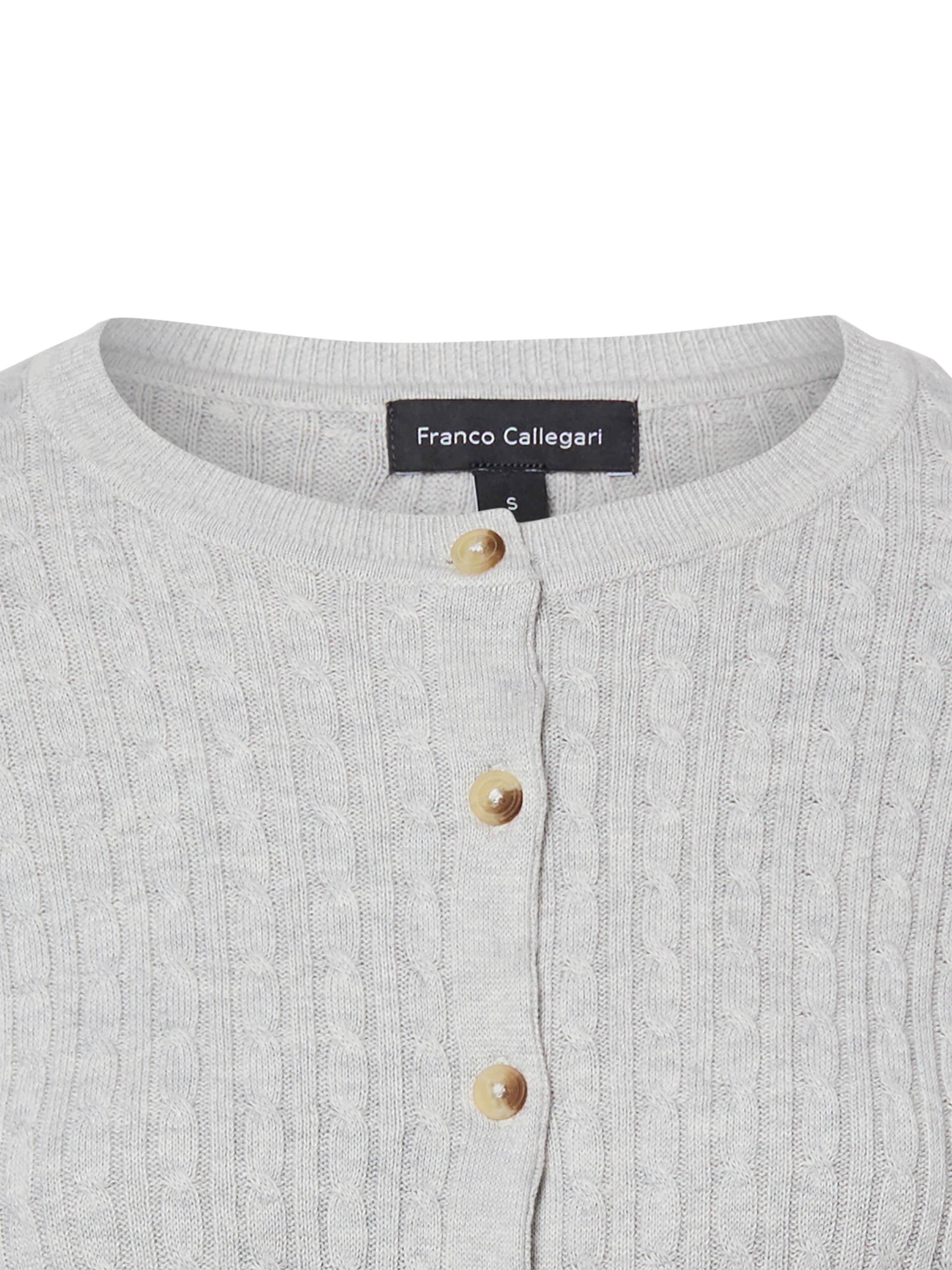 Cardigan Franco Callegari en gris