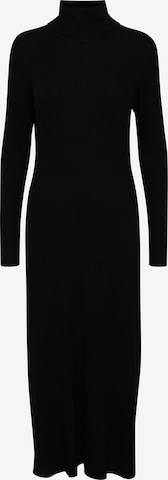 PULZ Jeans Knitted dress 'SARA' in Black: front