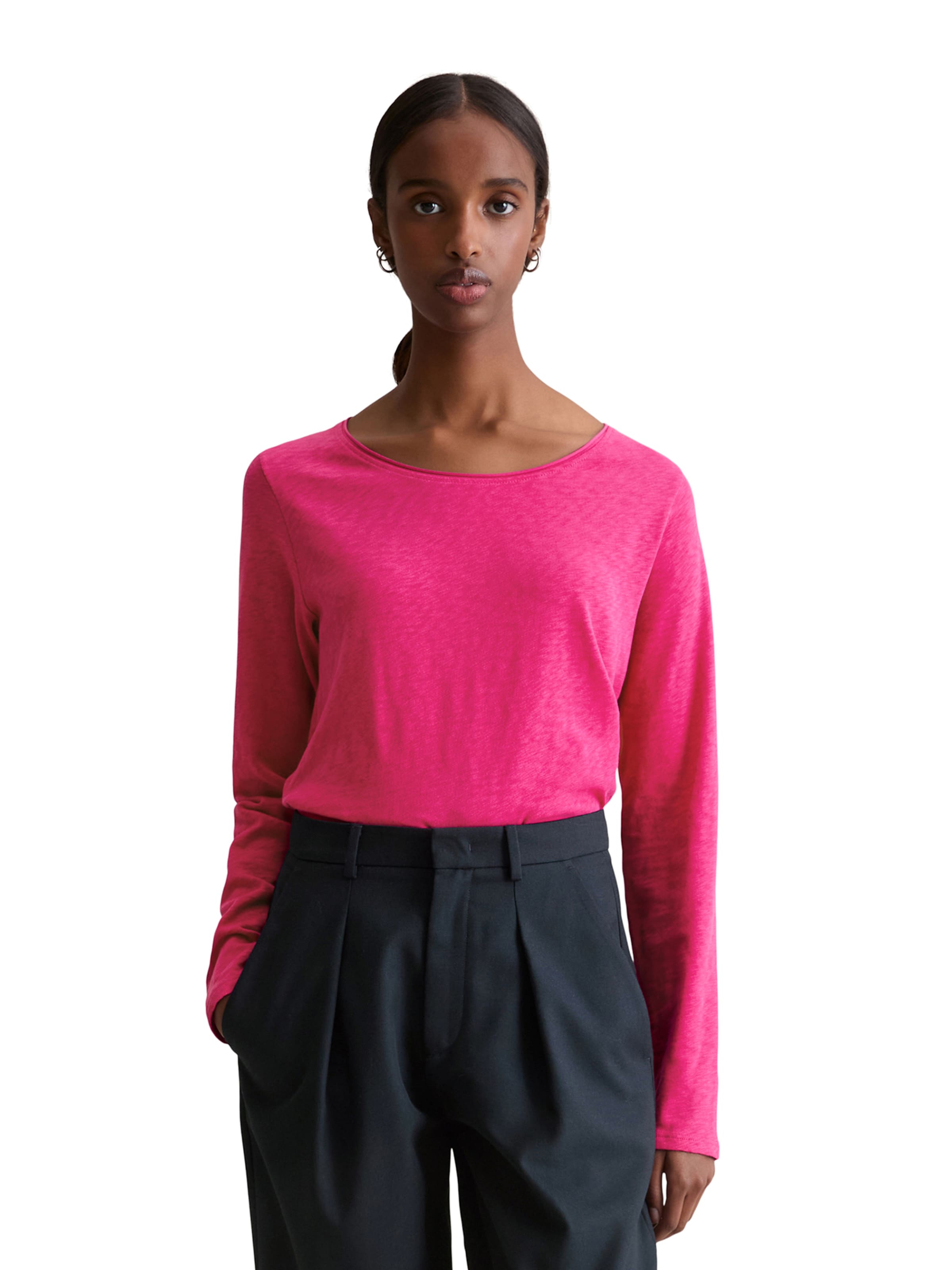 T-shirt Marc O'Polo DENIM en rose : devant