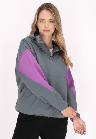 myMo ATHLSR Jacke in Blau: Vorderseite