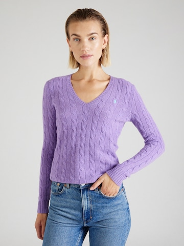 Polo Ralph Lauren - Pullover 'KIMBERLY' em roxo: frente