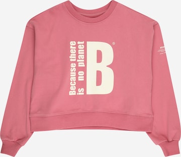 ECOALF Sweatshirt 'GREAT' in Pink: front