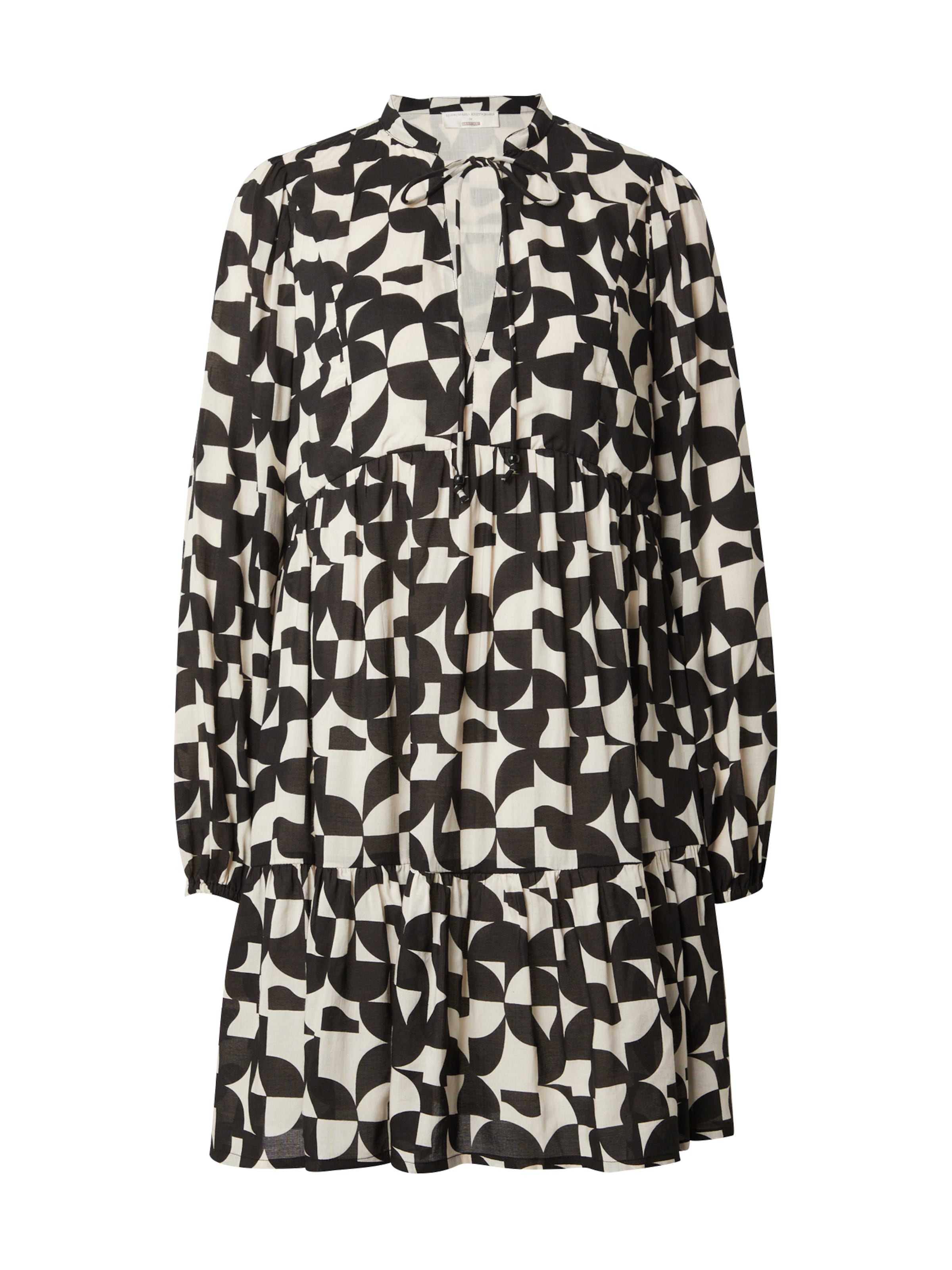 Guido Maria Kretschmer Women Shirt Dress 'Charleen' in Black: front