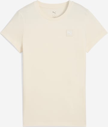 PUMA Shirt 'ESS' in Beige: voorkant