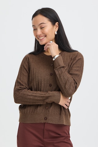 Cardigan Fransa en marron