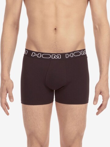 HOM Boxer shorts ' Boxerlines #1 ' in Black: front