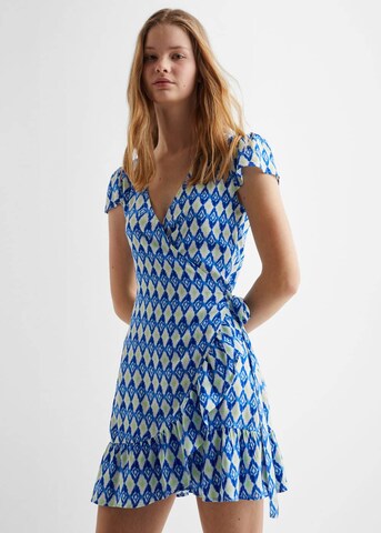 Robe 'Libano' MANGO TEEN en bleu : devant