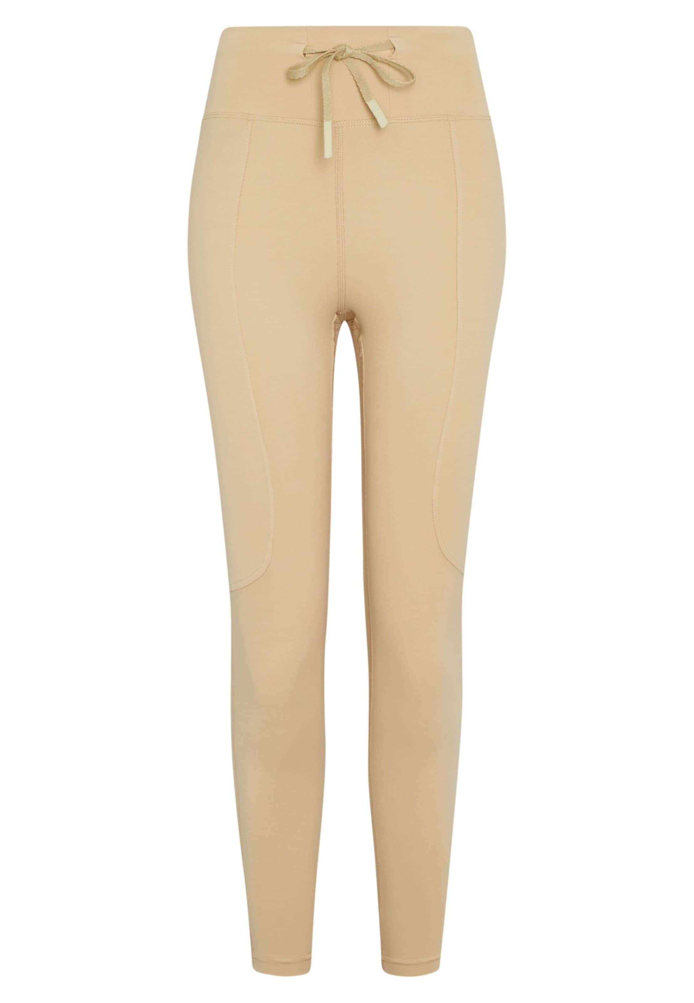 Born Slim fit Sports trousers 'Esme' in Beige: front