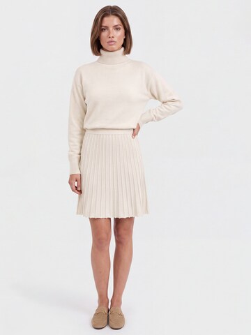 APART Strickkleid in Beige