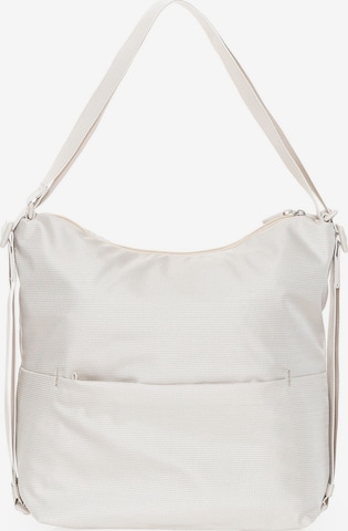 Borsa a spalla 'MD20' di MANDARINA DUCK in beige: frontale