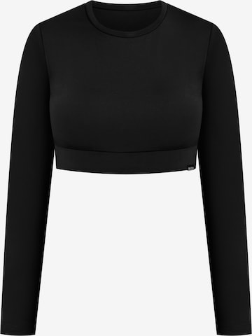 T-shirt ' Tisha ' Smilodox en noir : devant