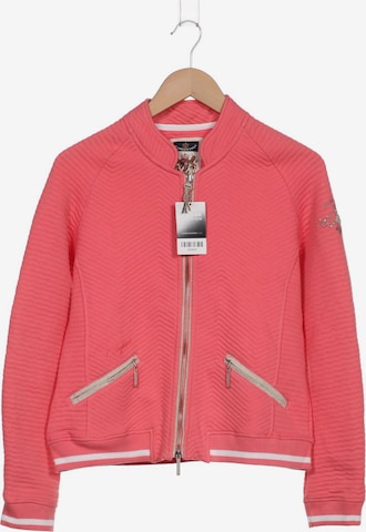 L'Argentina Sweatshirt & Zip-Up Hoodie in XL in Pink: front