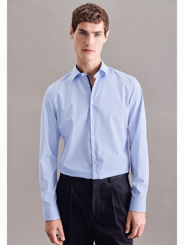 Slim fit Camicia business di SEIDENSTICKER in blu