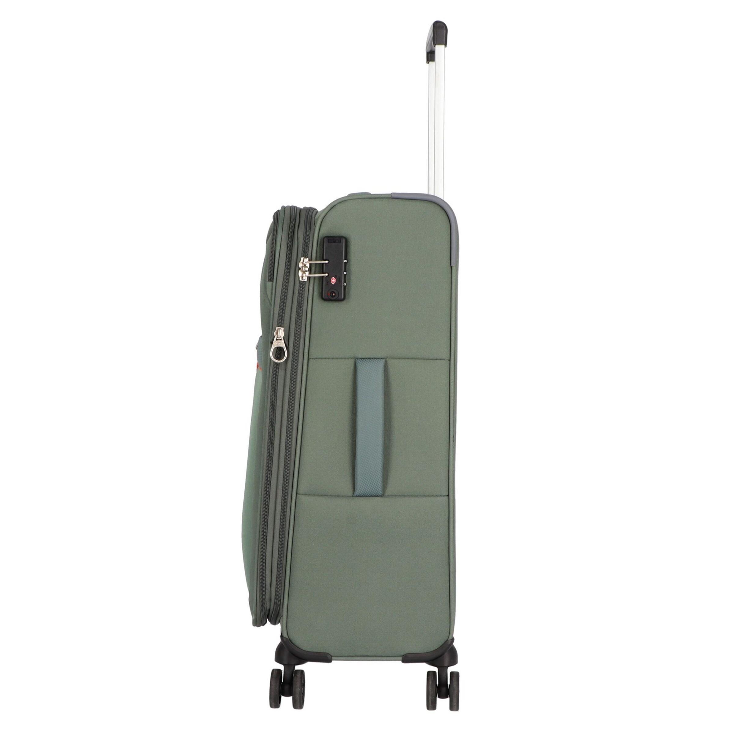Set di valigie 'Sky Surfer' di American Tourister in verde