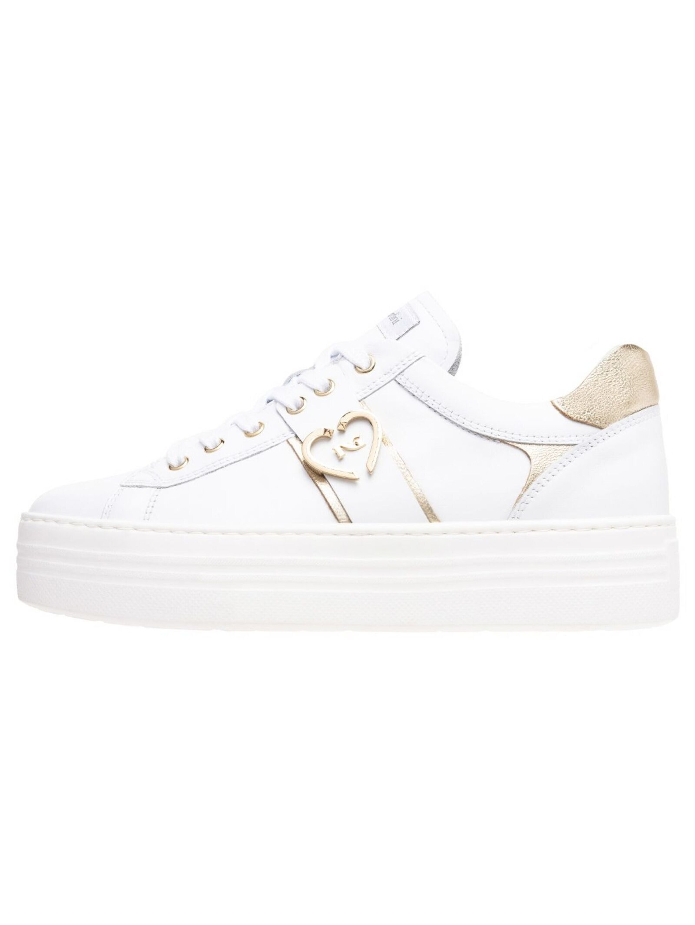Nero Giardini Platform trainers in White