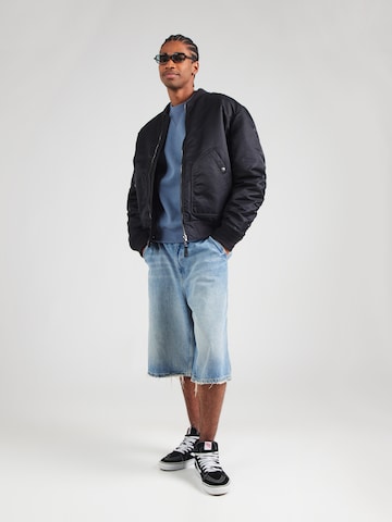 Carhartt WIP Majica 'Chase' | modra barva: sprednja stran