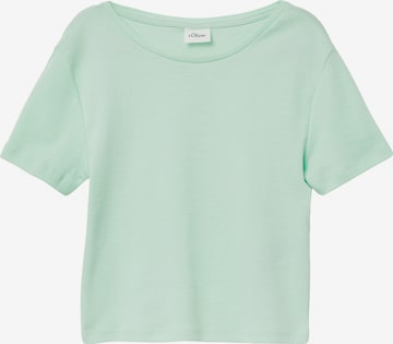 s.Oliver Shirt in Green: front
