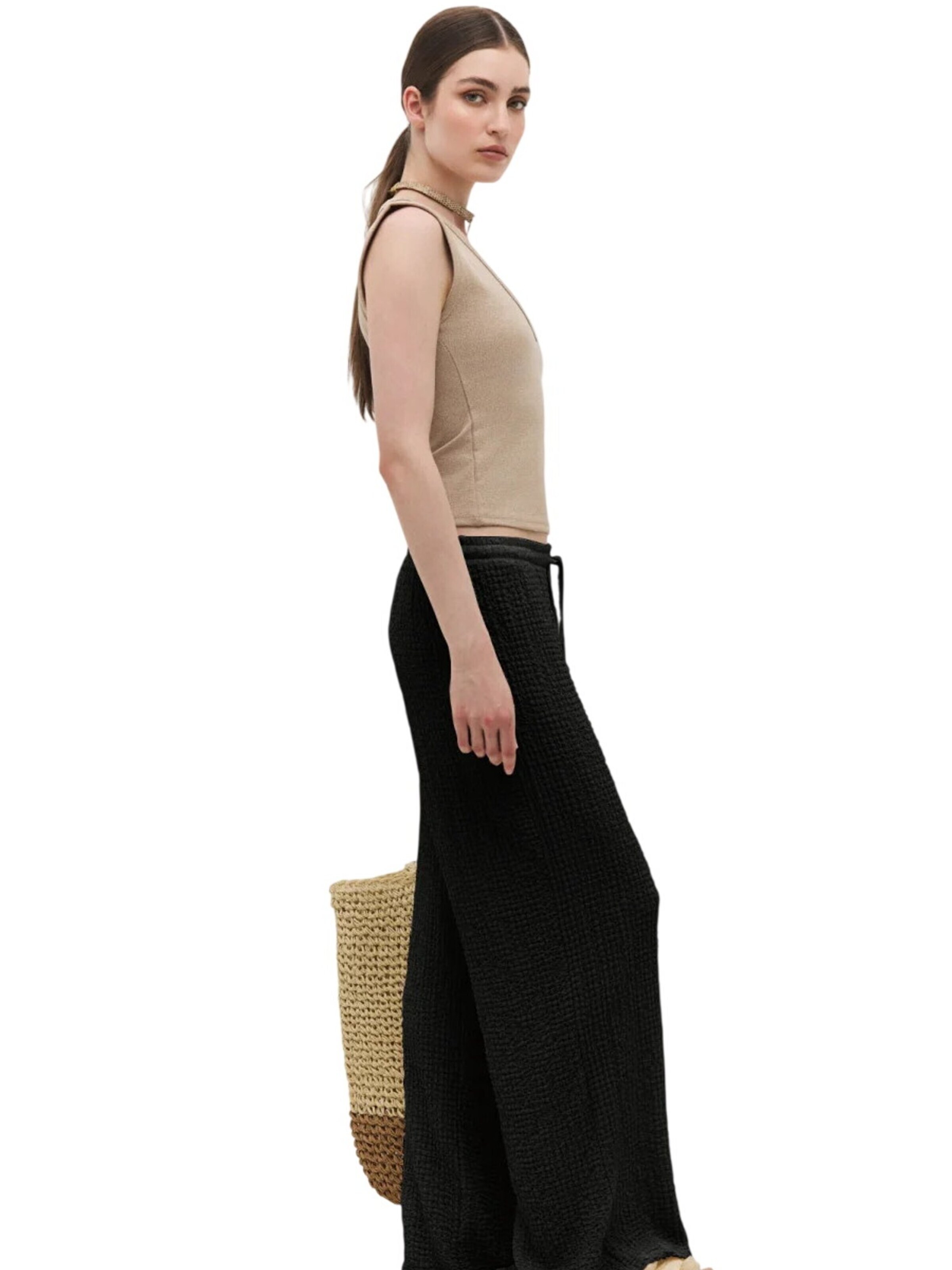 No Matter What Regular Broek in Zwart