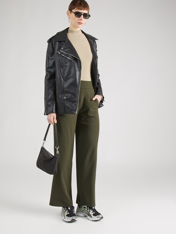 JDY Wide leg Broek 'JDYLOUISVILLE CATIA' in Groen
