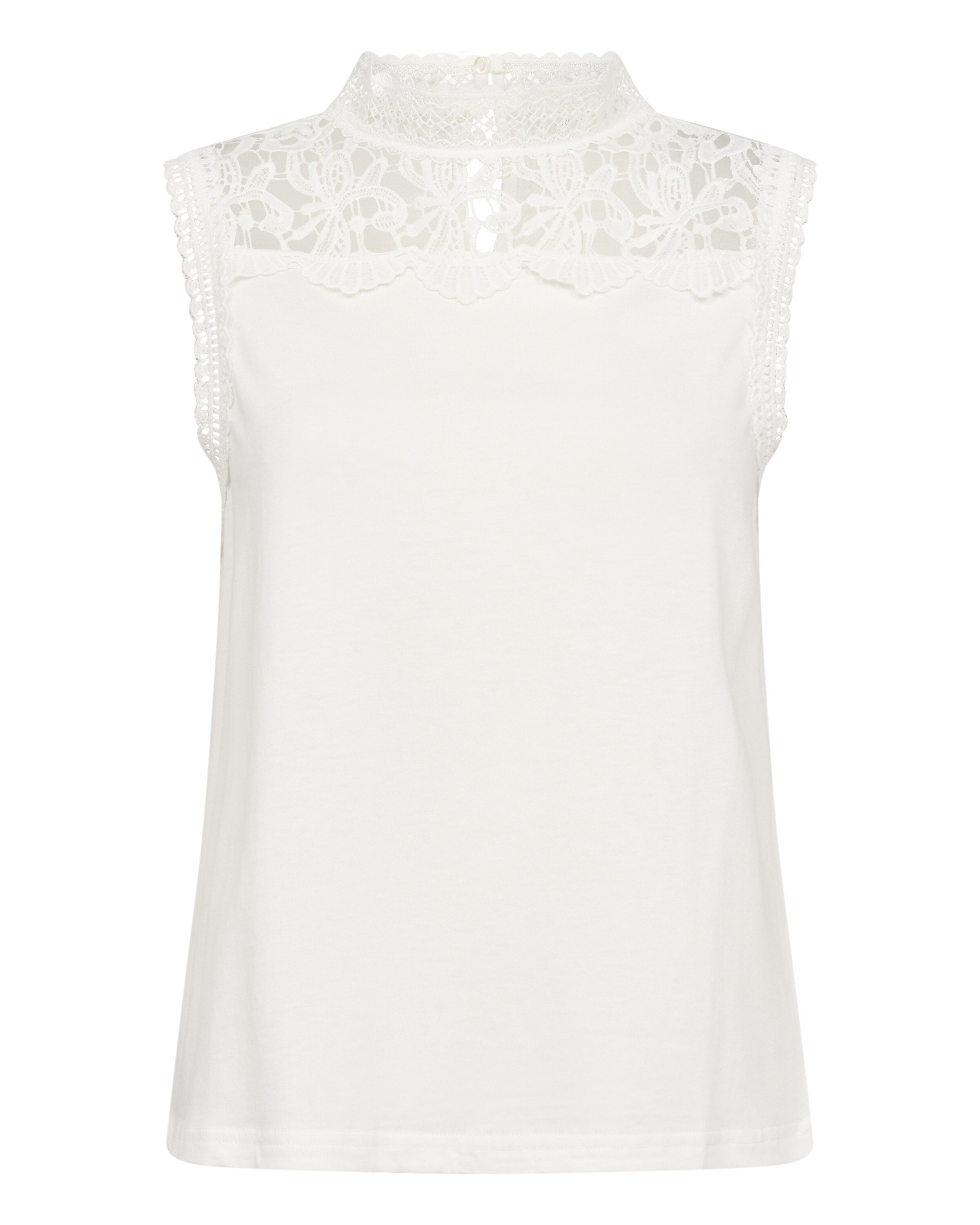 Camicia da donna 'Livy' di Cream in bianco: frontale