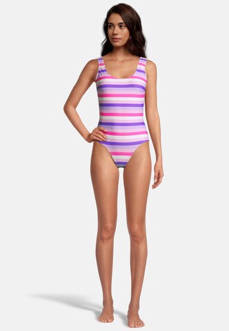 BECO the world of aquasports Swimsuit 'Fresh Stripes' in Pink