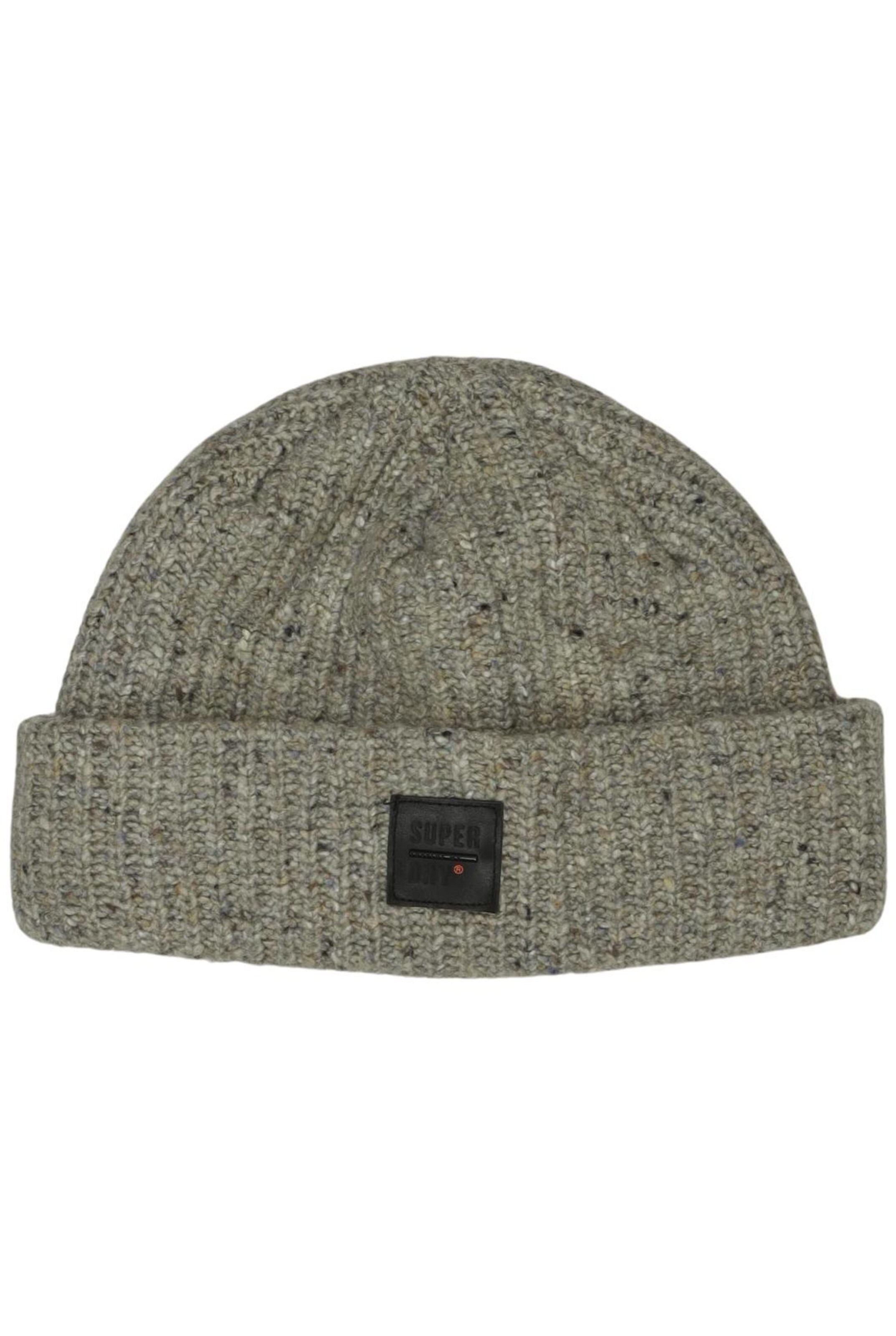 Superdry Hut oder Mütze One Size in Grau: Vorderseite