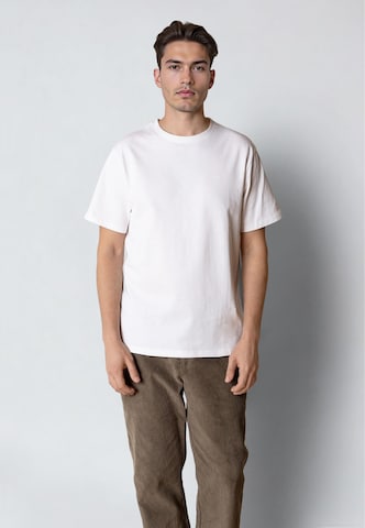 Clean Cut Copenhagen T-Shirt 'Stable' in Weiß: Vorderseite