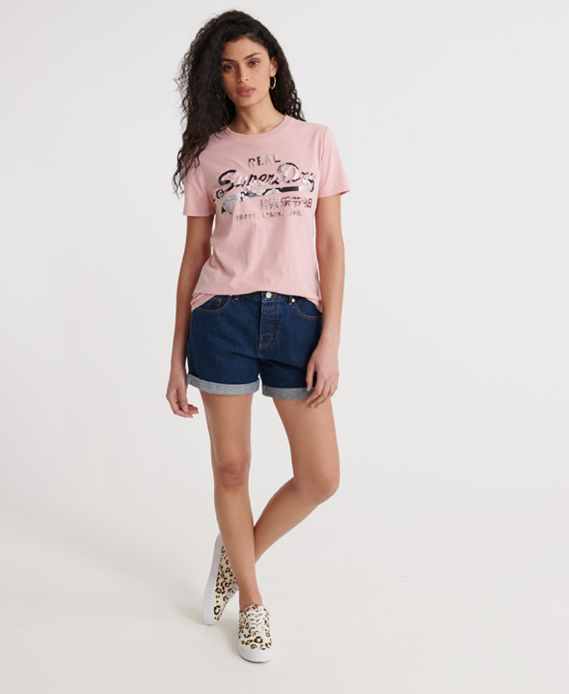 Superdry T-shirt in Pink 