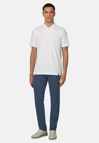 Coupe slim Jean Boggi Milano en bleu : devant