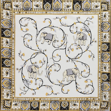 Foulard 'ELEPHANT GARDEN NICKY' di Roeckl in colori misti: frontale