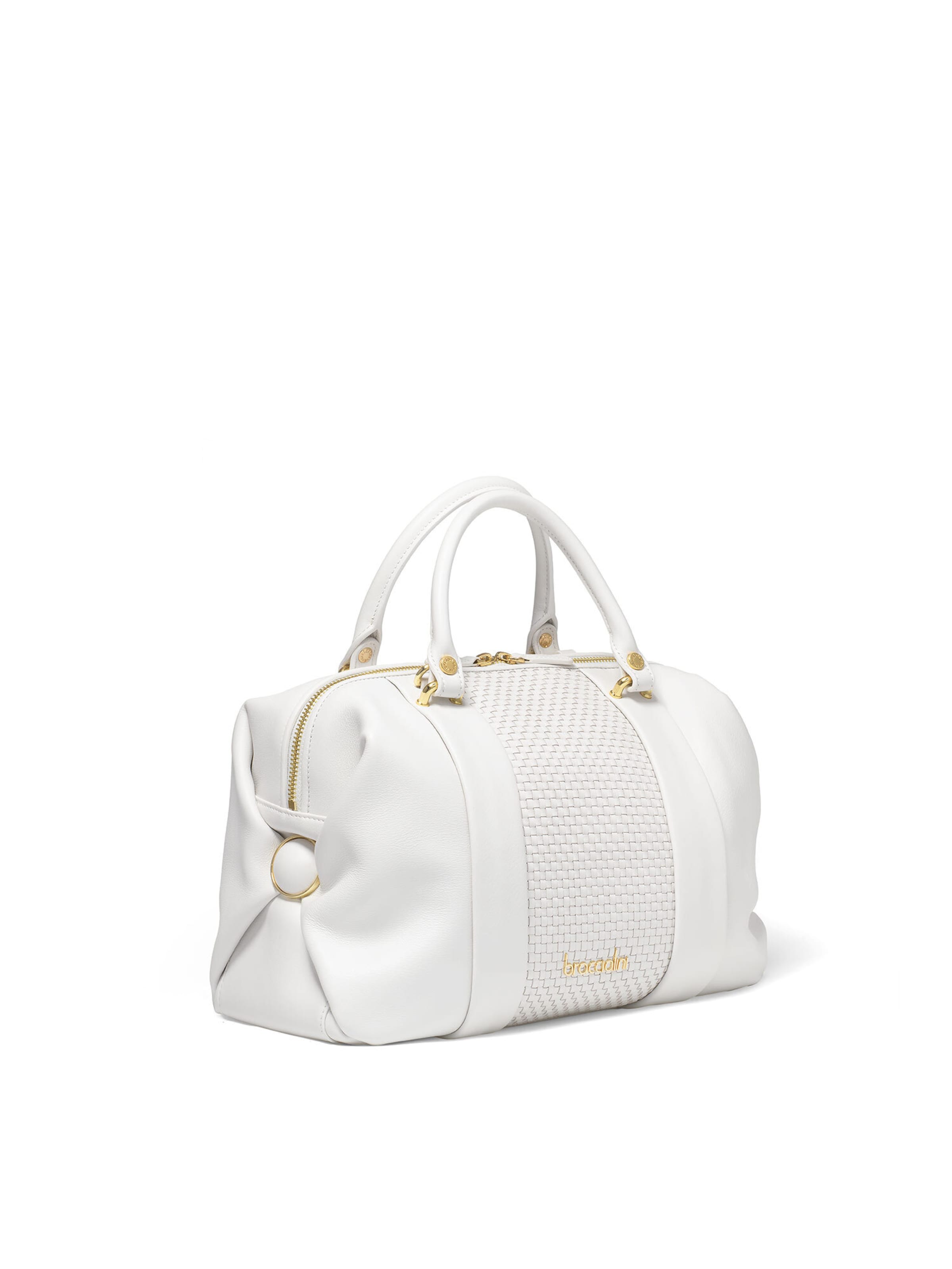Braccialini Handtas in Wit: voorkant