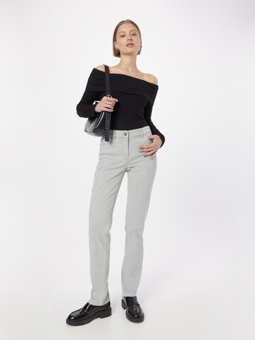 GERRY WEBER Slimfit Jeans in Grijs