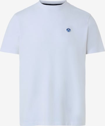 T-Shirt North Sails en blanc : devant